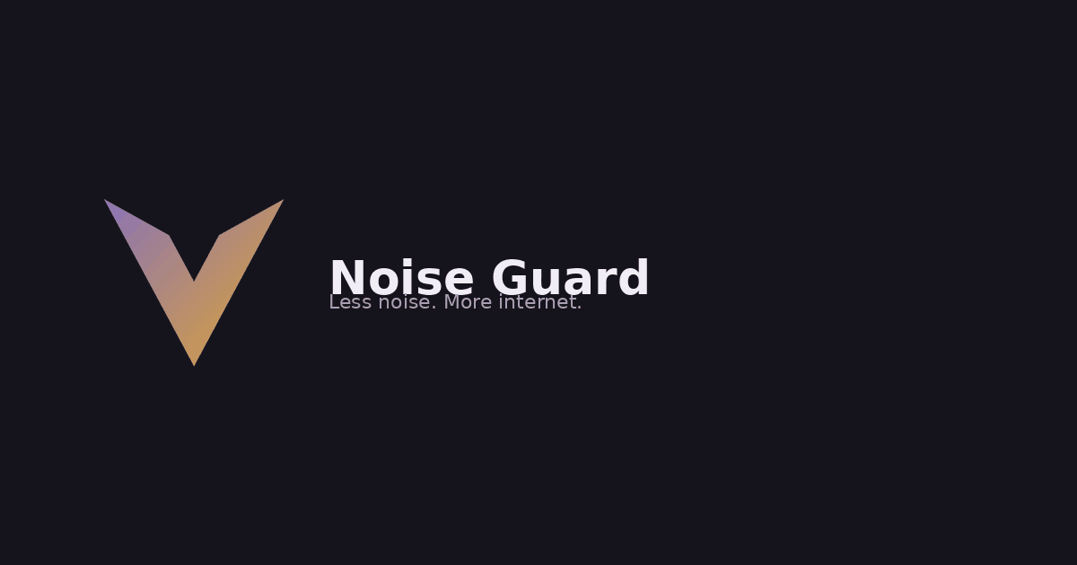Banner animato Noise Guard